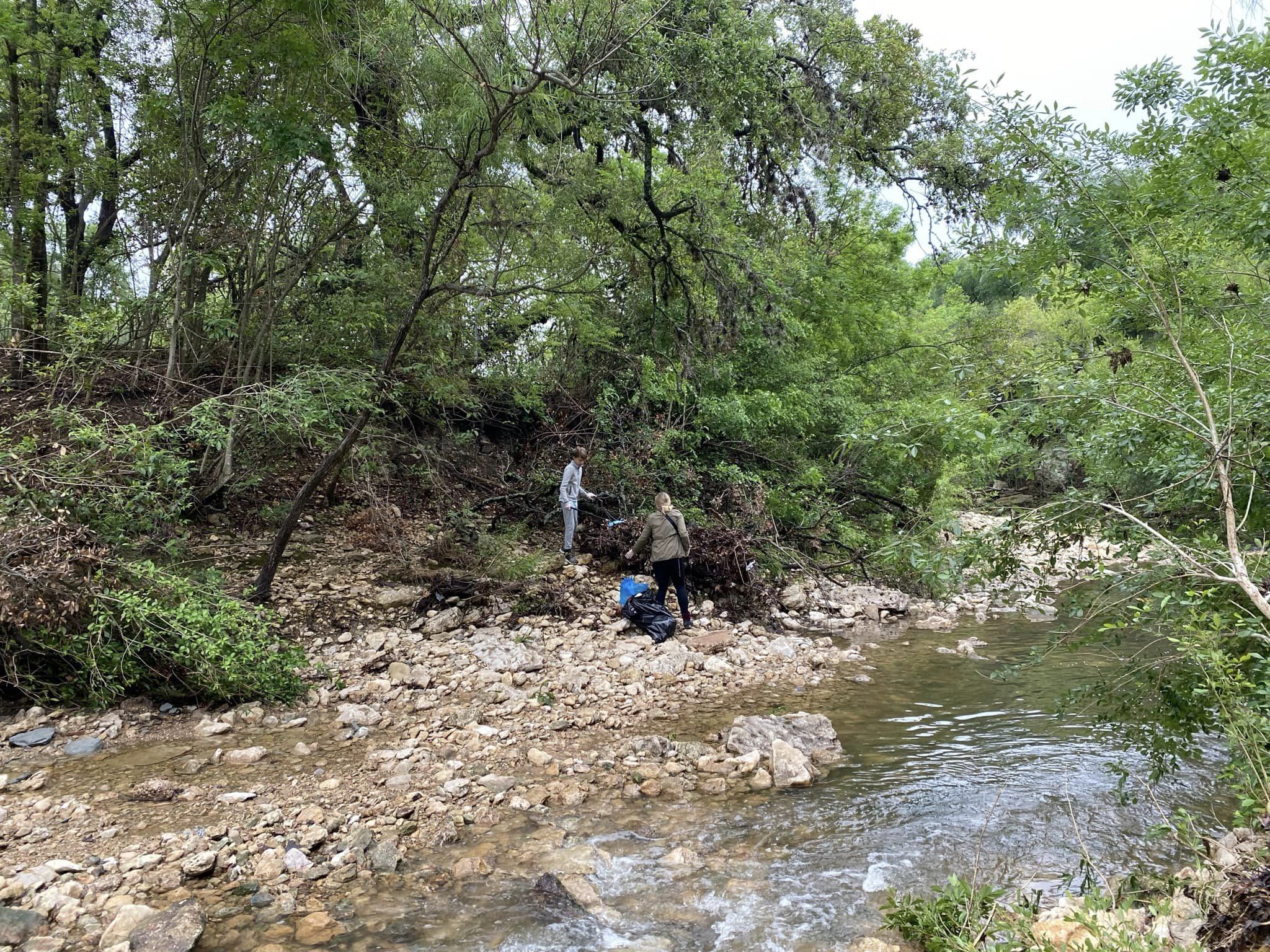 Shoal Creek Cleanup April