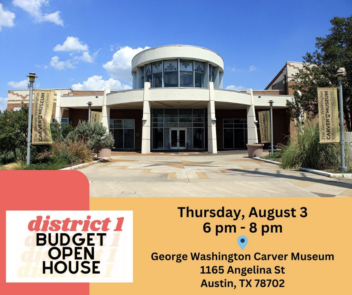 District 1 Budget Town Hall